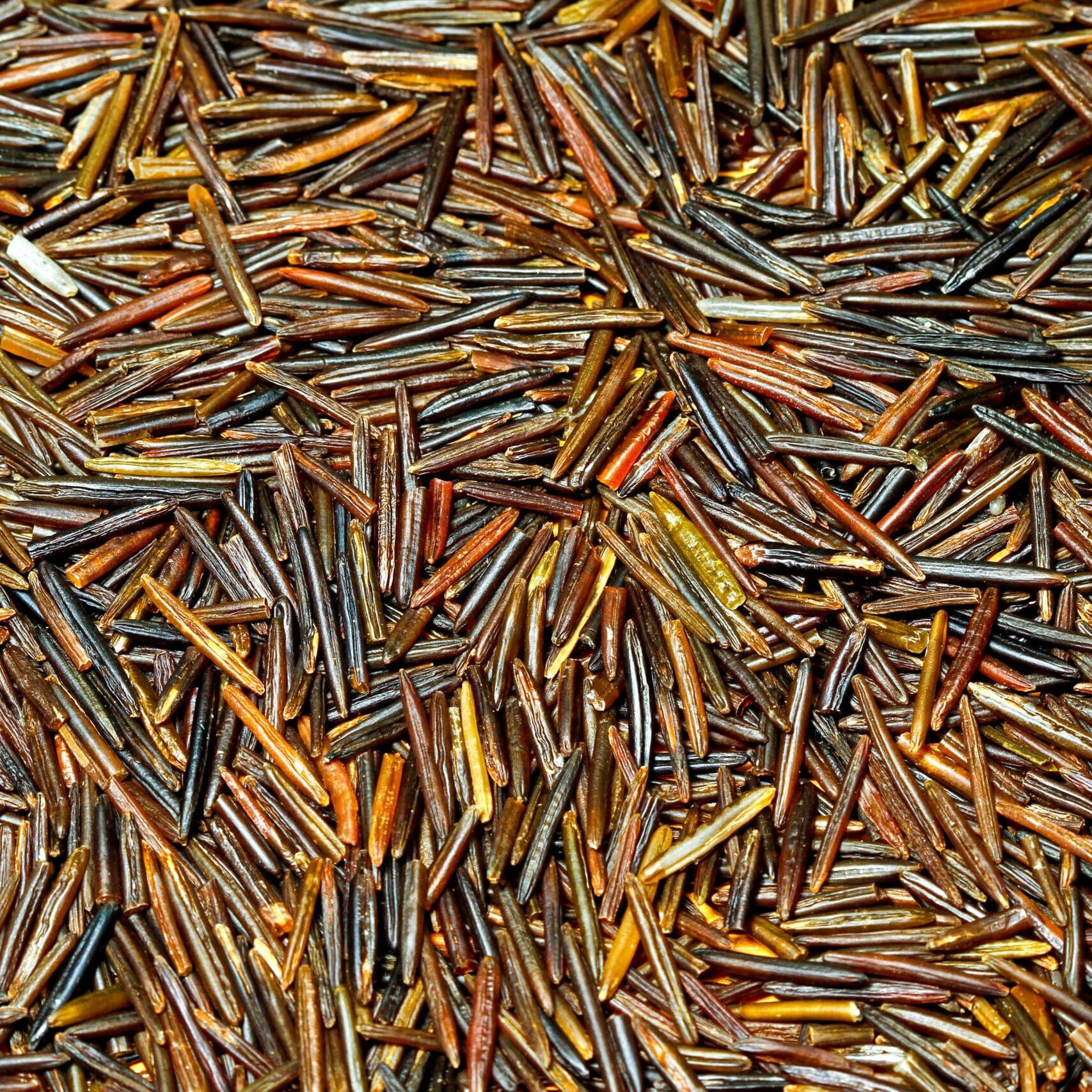 Wild rice pattern Traditional Chinese natural black wild rice pattern